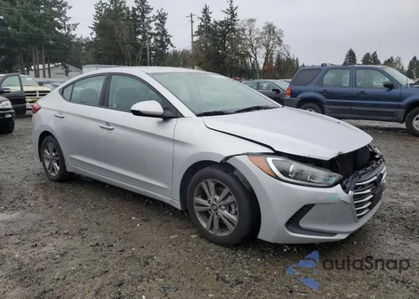 2018 Hyundai Elantra Sel из США, поврежденный, VIN KMHD84LF8JU475564